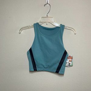 Joy Lab blue cropped tank